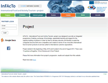 Tablet Screenshot of infactoproject.eu